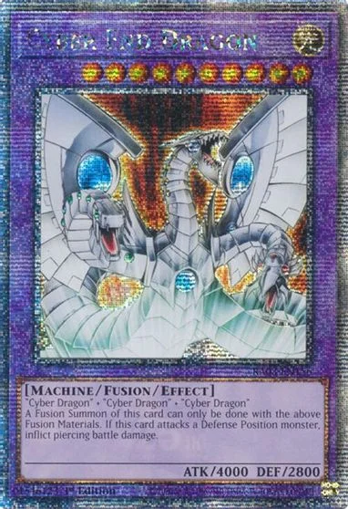 Cyber End Dragon [Quarter Century Secret Rare] RA03-EN156