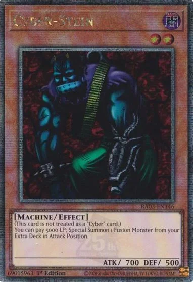 Cyber-Stein [Quarter Century Secret Rare] RA03-EN146