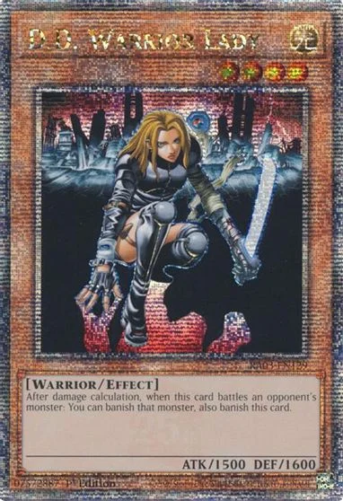 D.D. Warrior Lady [Quarter Century Secret Rare] RA03-EN129