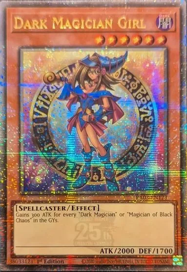 Dark Magician Girl [Quarter Century Secret Rare B] RA03-EN123