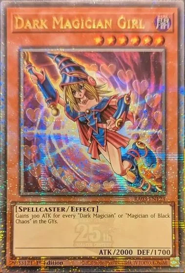 Dark Magician Girl [Quarter Century Secret Rare C] RA03-EN123