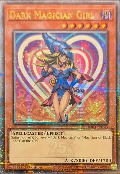 Dark Magician Girl [Quarter Century Secret Rare] RA03-EN123