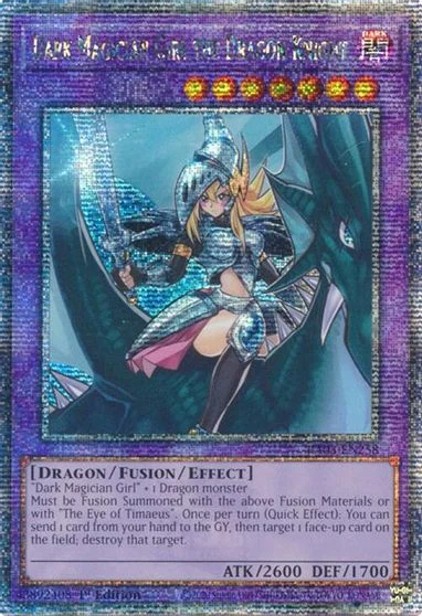 Dark Magician Girl the Dragon Knight [Quarter Century Secret Rare] RA03-EN258