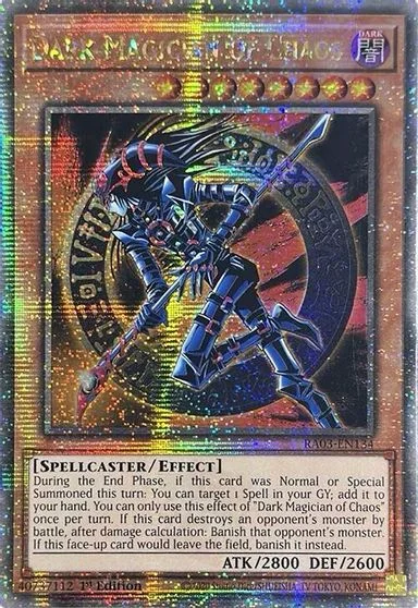 Dark Magician of Chaos [Quarter Century Secret Rare] RA03-EN134