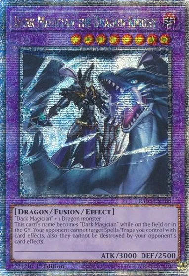Dark Magician the Dragon Knight [Quarter Century Secret Rare] RA03-EN268