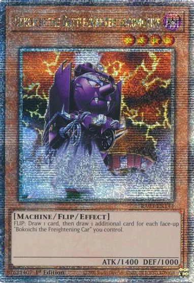 Dekoichi the Battlechanted Locomotive [Quarter Century Secret Rare] RA03-EN144