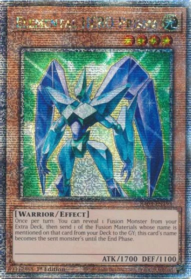 Elemental HERO Prisma [Quarter Century Secret Rare] RA03-EN193