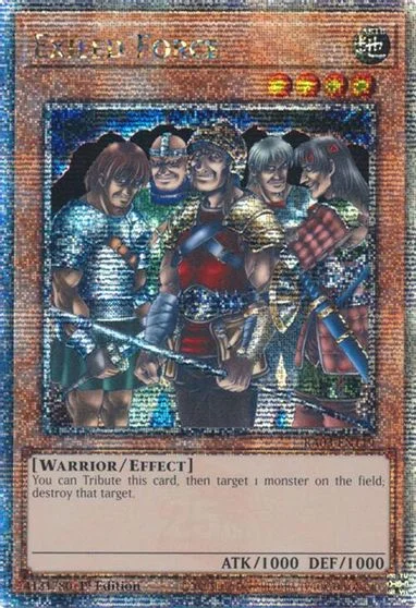 Exiled Force [Quarter Century Secret Rare] RA03-EN119