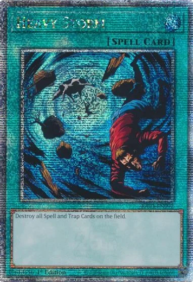 Heavy Storm [Quarter Century Secret Rare] RA03-EN092