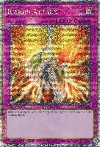 Icarus Attack [Quarter Century Secret Rare] RA03-EN165