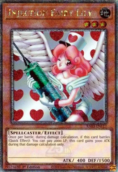 Injection Fairy Lily [Quarter Century Secret Rare] RA03-EN117