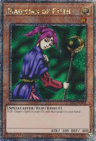Magician of Faith [Quarter Century Secret Rare] RA03-EN090