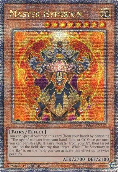 Master Hyperion [Quarter Century Secret Rare] RA03-EN252