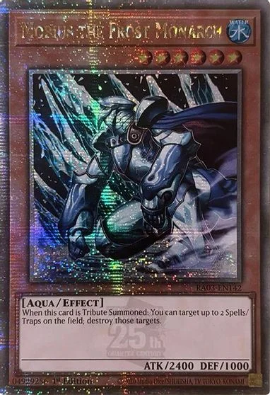 Mobius the Frost Monarch [Quarter Century Secret Rare] RA03-EN142