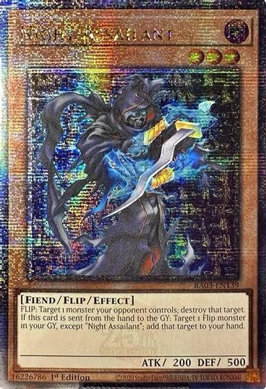 Night Assailant [Quarter Century Secret Rare] RA03-EN139