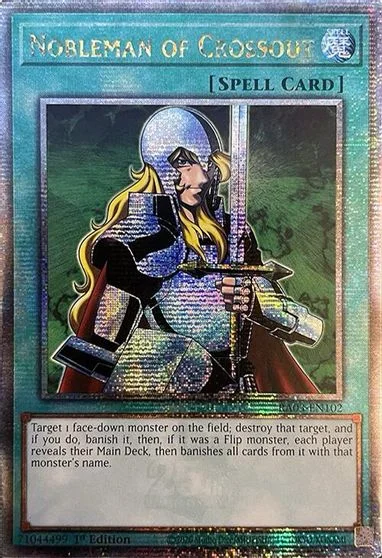 Nobleman of Crossout [Quarter Century Secret Rare] RA03-EN102