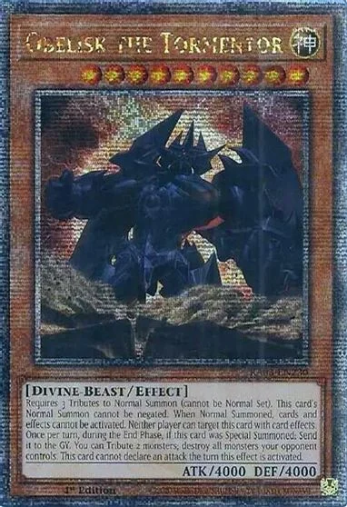 Obelisk the Tormentor [Quarter Century Secret Rare] RA03-EN230