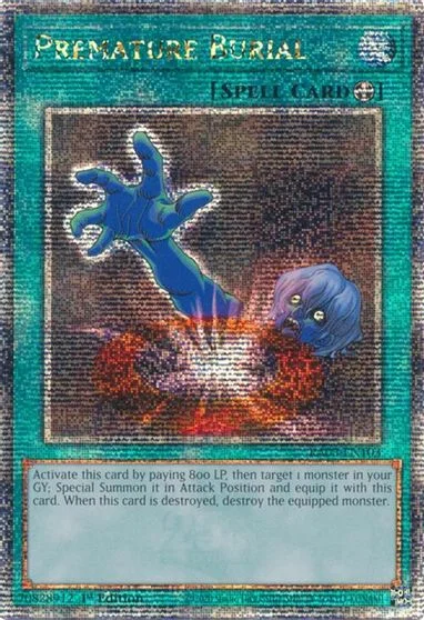 Premature Burial [Quarter Century Secret Rare] RA03-EN103