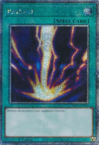 Raigeki [Quarter Century Secret Rare] RA03-EN083
