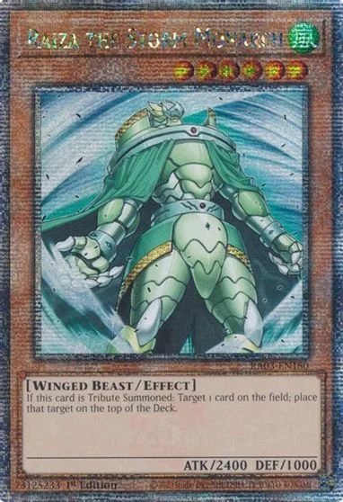 Raiza the Storm Monarch [Quarter Century Secret Rare] RA03-EN180