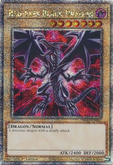 Red-Eyes Black Dragon [Quarter Century Secret Rare] RA03-EN081