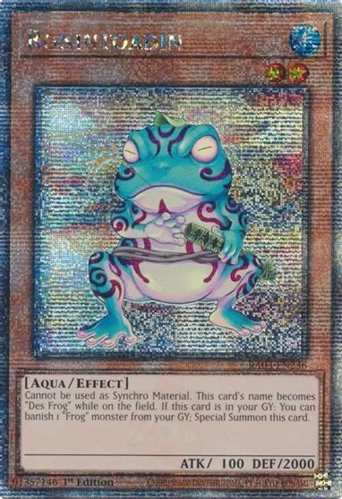 Ronintoadin [Quarter Century Secret Rare] RA03-EN236