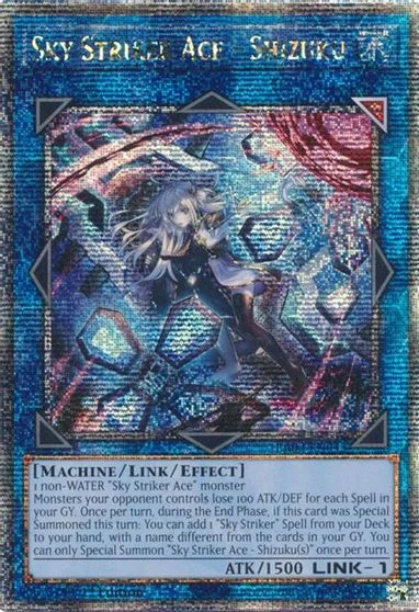Sky Striker Ace - Shizuku [Quarter Century Secret Rare] RA03-EN043