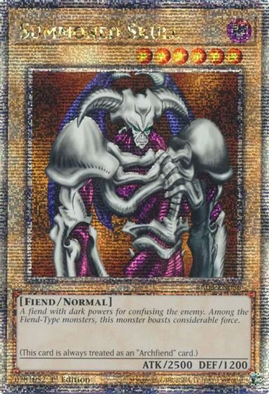 Summoned Skull [Quarter Century Secret Rare] RA03-EN086
