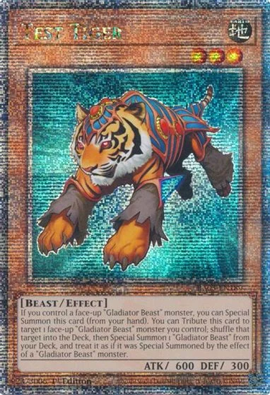 Test Tiger [Quarter Century Secret Rare] RA03-EN189