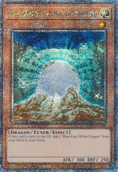 The White Stone of Legend [Quarter Century Secret Rare] RA03-EN208
