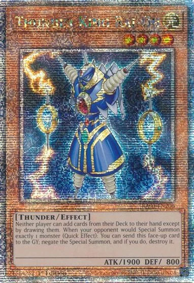Thunder King Rai-Oh [Quarter Century Secret Rare] RA03-EN206