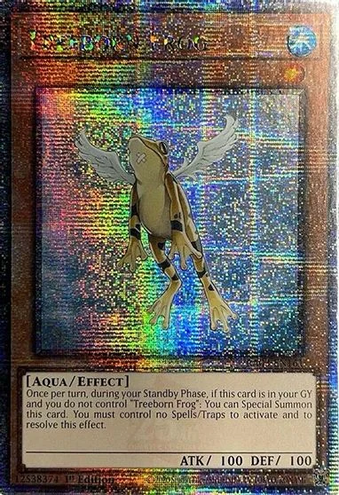 Treeborn Frog [Quarter Century Secret Rare] RA03-EN161
