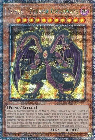 Yubel - Terror Incarnate [Quarter Century Secret Rare] RA03-EN190