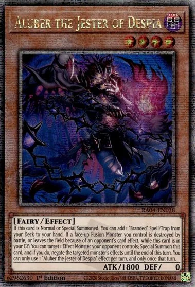 Aluber the Jester of Despia RA04-EN038