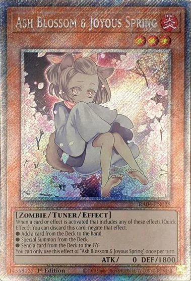 Ash Blossom & Joyous Spring [Quarter Century Secret Rare] RA04-EN025