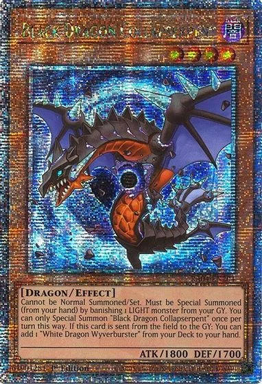 Black Dragon Collapserpent [Quarter Century Secret Rare] RA04-EN204