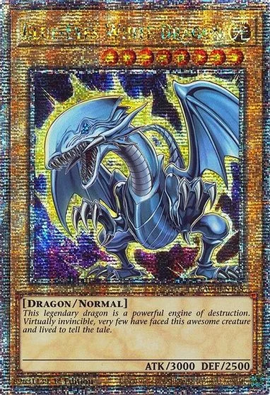 Blue-Eyes White Dragon [7th Art Quarter Century Secret Rare] RA04-EN108