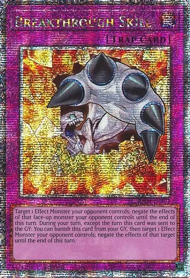 Breakthrough Skill [Quarter Century Secret Rare] RA04-EN202