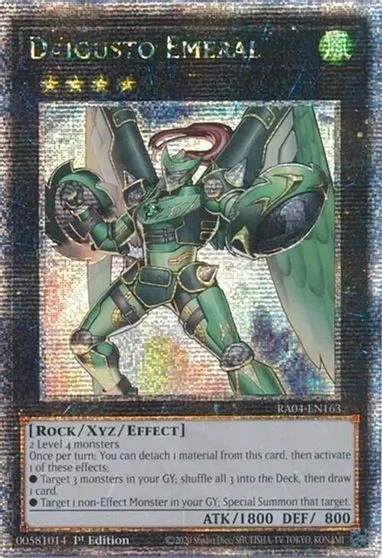 Daigusto Emeral [Quarter Century Secret Rare] RA04-EN163