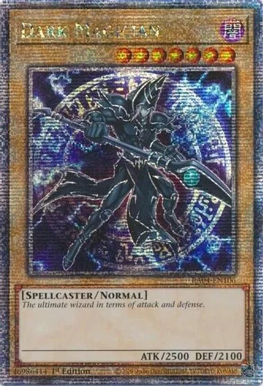 Dark Magician [7th Quarter Century Secret Rare] RA04-EN106