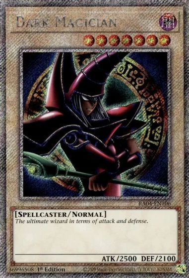 Dark Magician [Arkana Quarter Century Secret Rare] RA04-EN106