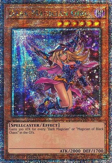 Dark Magician Girl [Quarter Century Secret Rare] RA04-EN107