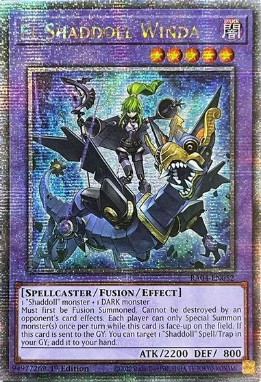 El Shaddoll Winda [Secret Rare] RA04-EN052