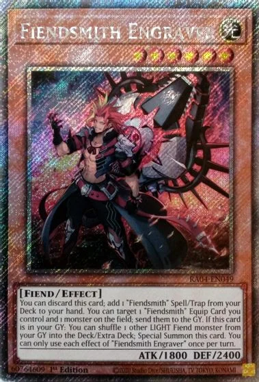 Fiendsmith Engraver [Platinum Secret Rare] RA04-EN049