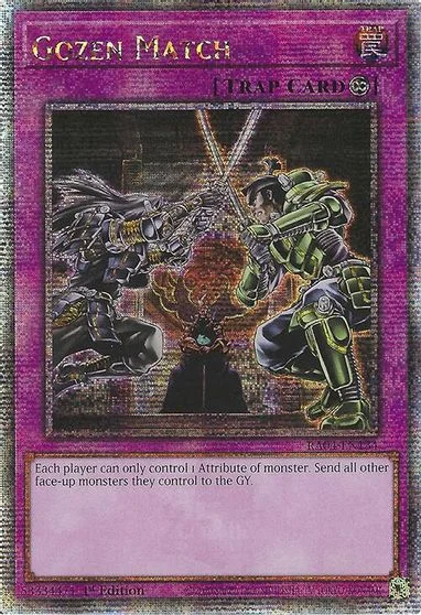 Gozen Match [Quarter Century Secret Rare] RA04-EN134