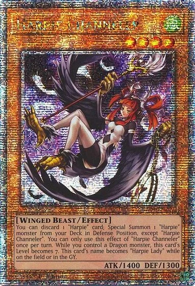 Harpie Channeler [Quarter Century Secret Rare] RA04-EN207