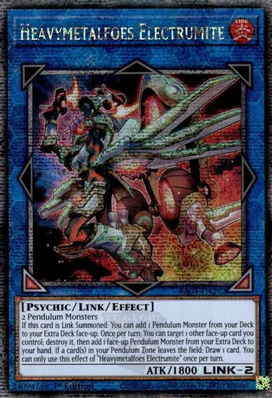 Heavymetalfoes Electrumite [Quarter Century Secret Rare] RA04-EN292