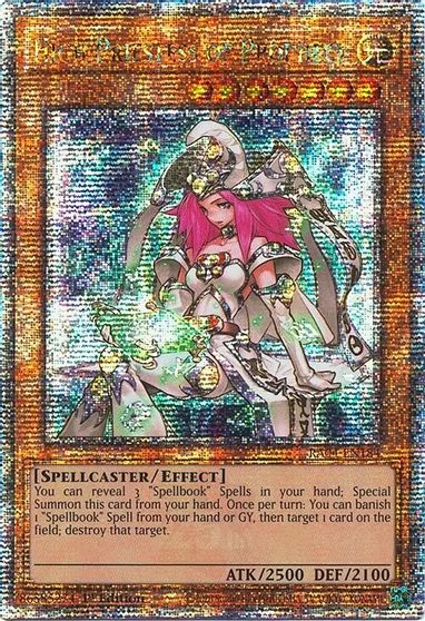 High Priestess of Prophecy [Quarter Century Secret Rare] RA04-EN184