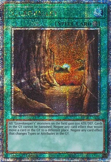 Necrovalley [Quarter Century Secret Rare] RA04-EN122