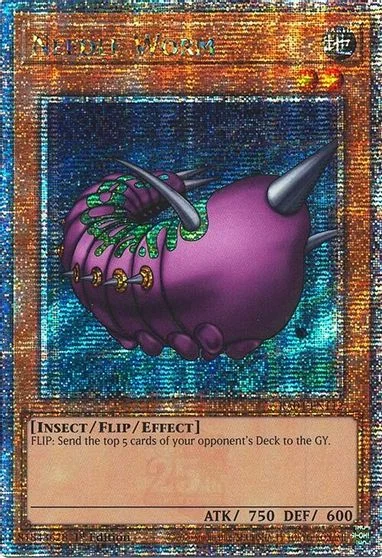 Needle Worm [Quarter Century Secret Rare] RA04-EN112